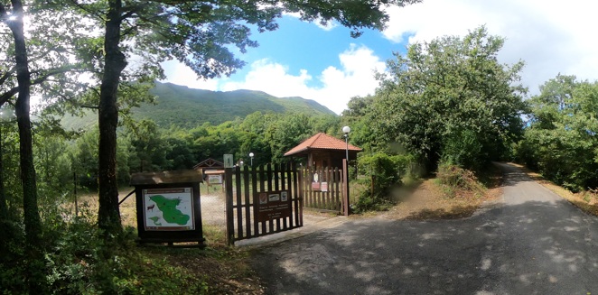Area faunistica del cervo dell'Oasi WWF Guardiaregia - Campochiaro