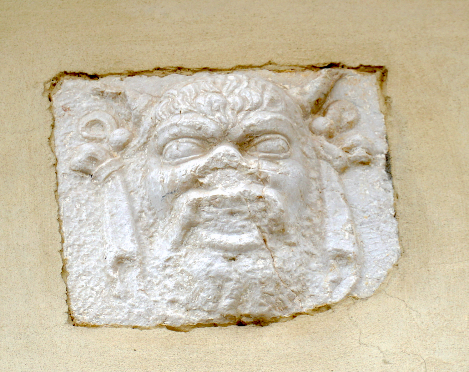 Mascherone del Satiro