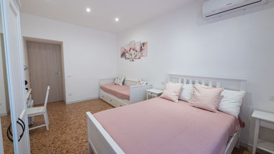 Casa Rosa Beige e Blu